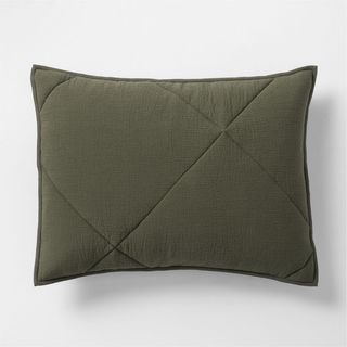 Aire Crinkle Cotton Matelasse Sham