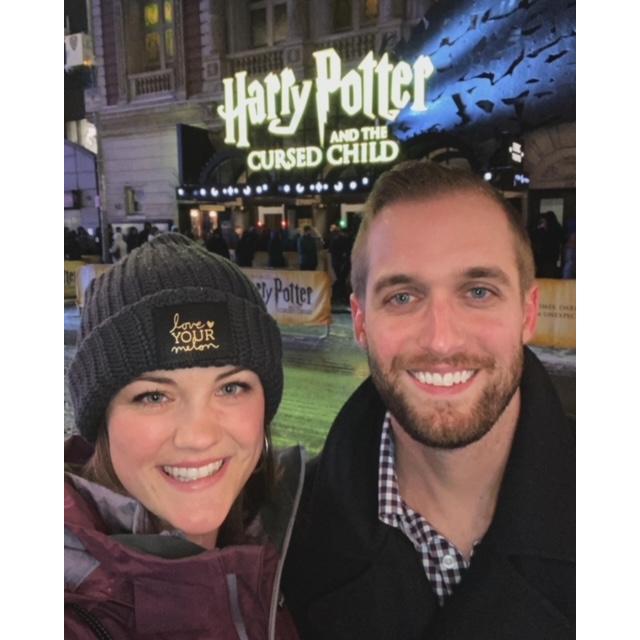 Brandon's first Broadway experience!! 2020