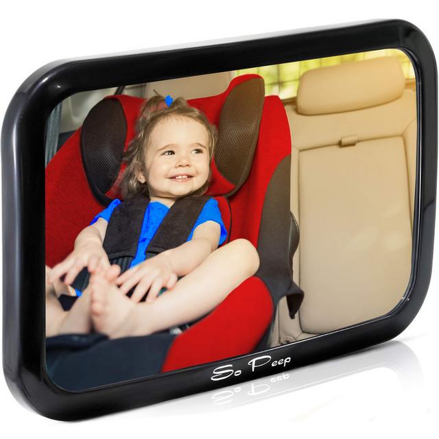 So Peep Baby Car Mirror for Rear-Facing Infant Car Seats