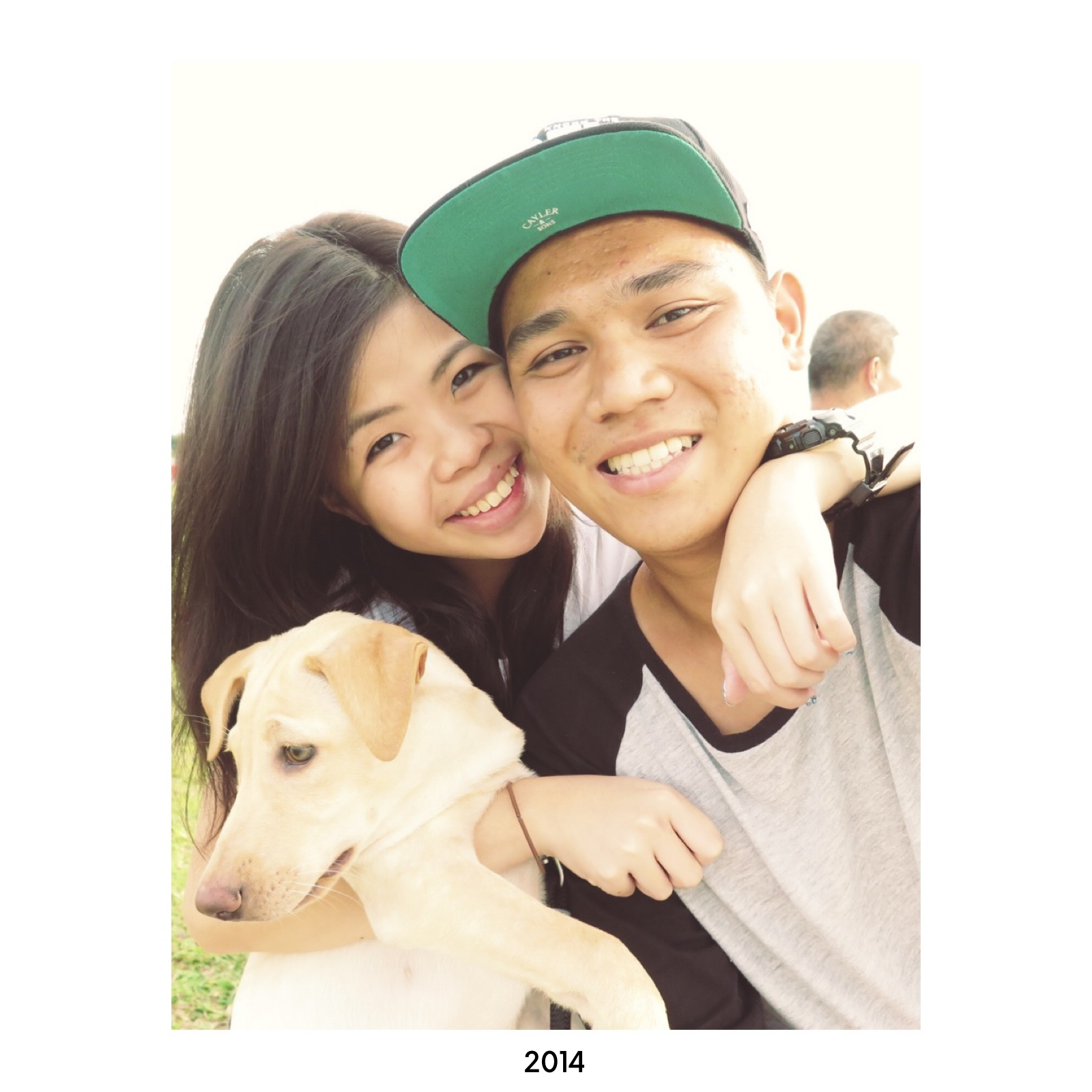 We adopted a dog named "Fleur"