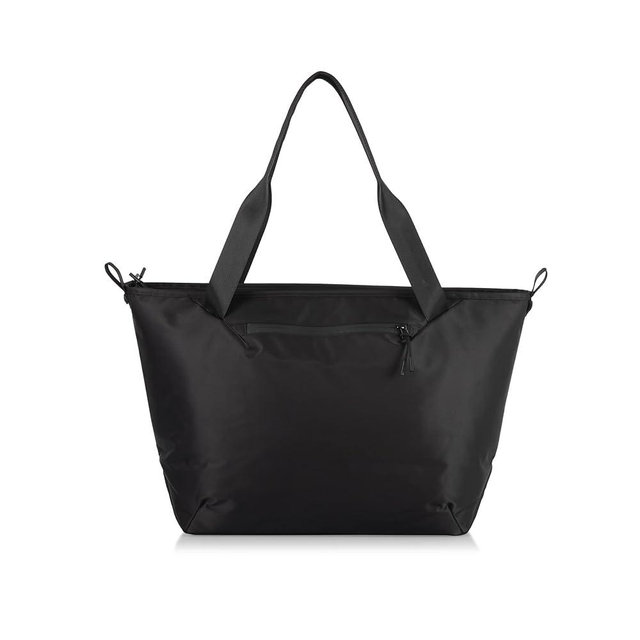 ONIVA Tarana Cooler Bag Tote made with Recycled Materials, Soft Cooler Tote Bag, Upcycled Picnic Cooler, (Carbon Black)