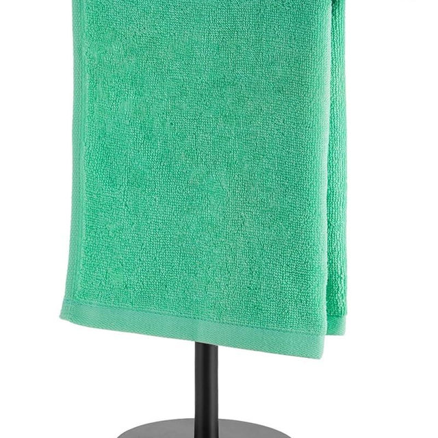 Hand Towel Holder for Bathroom, T-Shape Free Standing Towel Bar Rack Stand, Matte Black Hand Towel Rack for Bathroom Kitchen Vanity Countertop