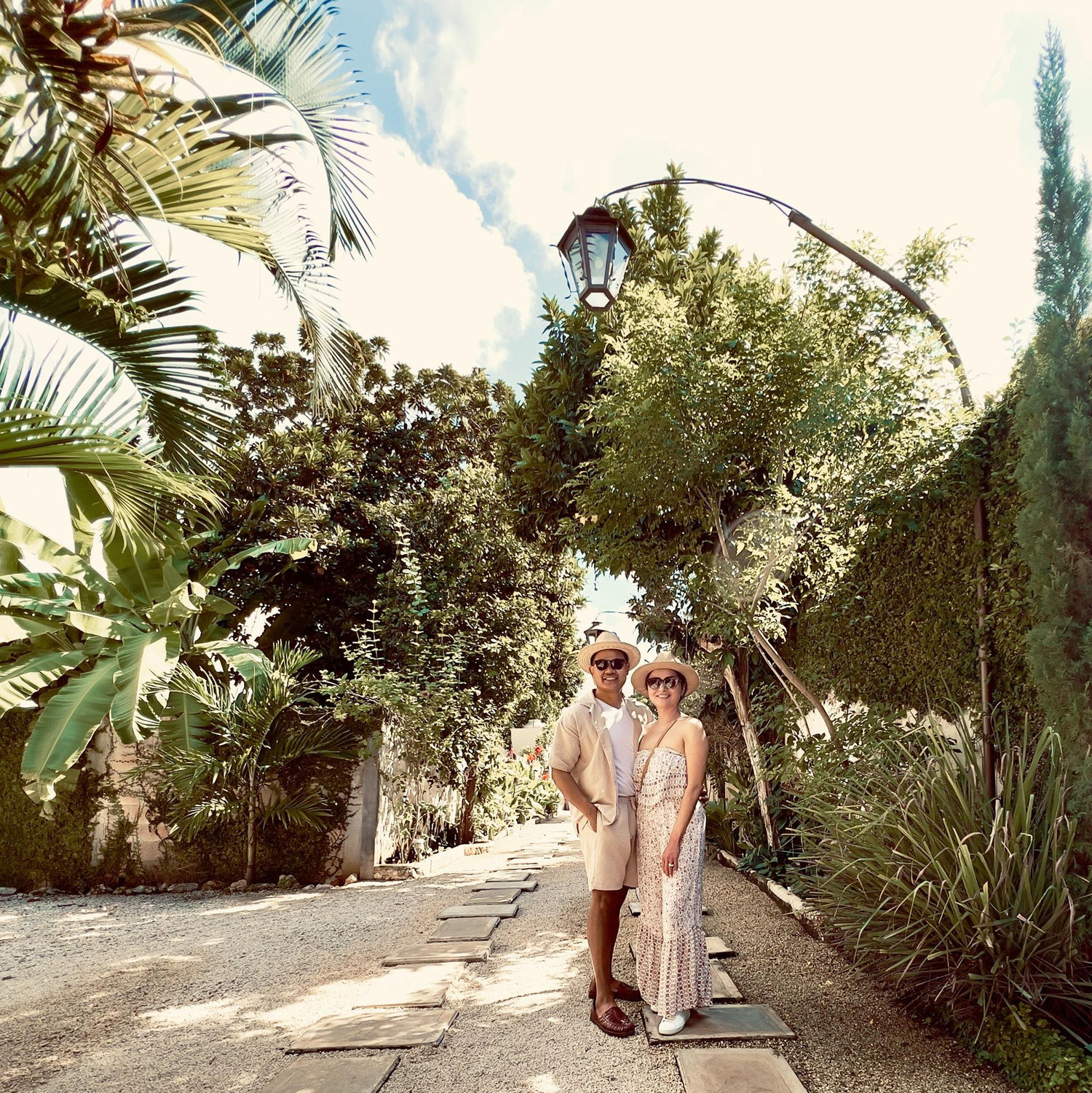 November 2022: Second year civil wedding vows anniversary. Steph and Van's first time in Yucatan, Mexico!