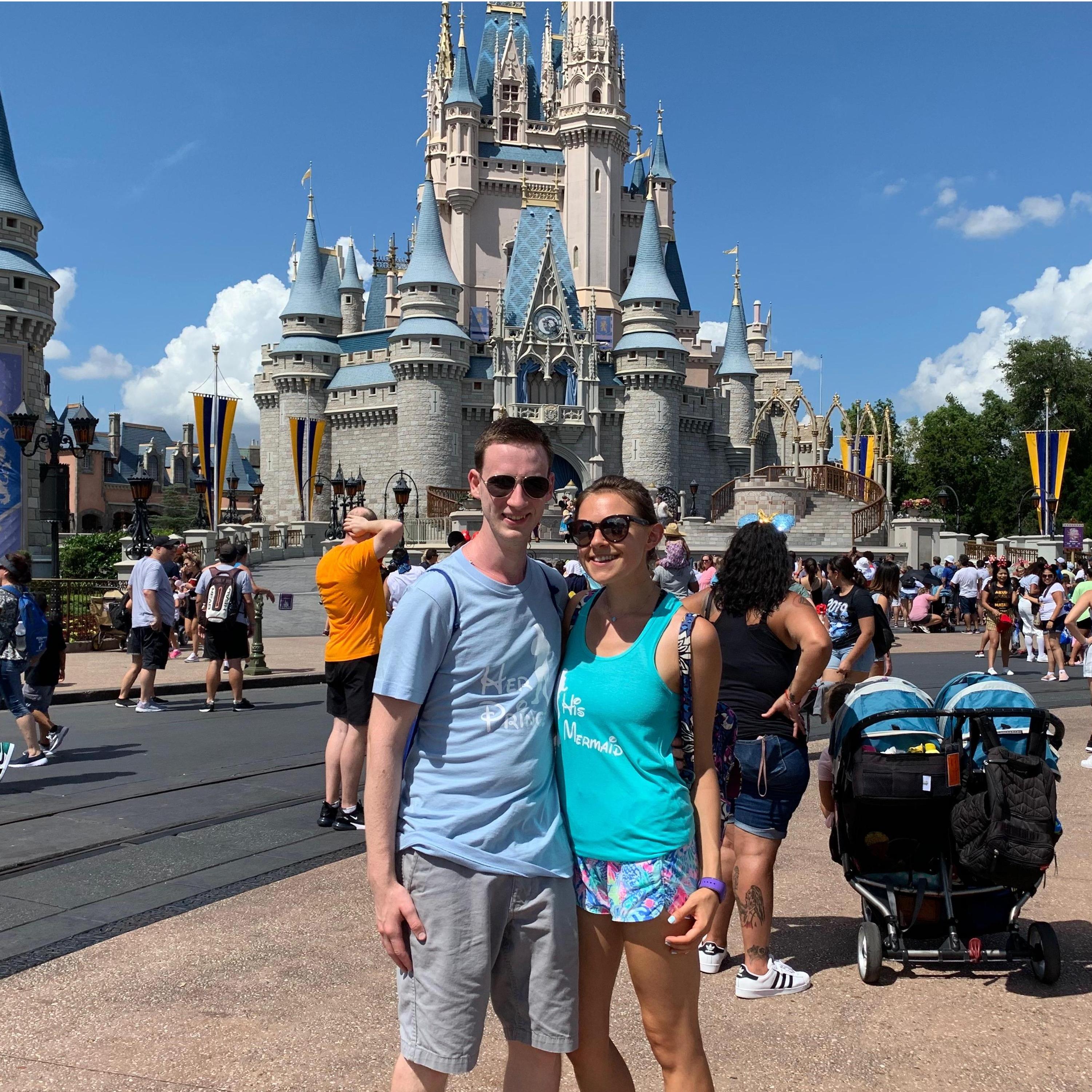 A prince and princess wanting to move into the castle.