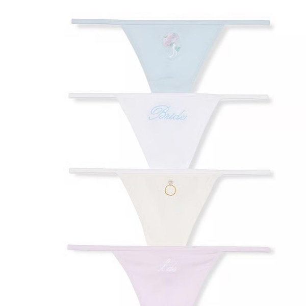 5-Pack Bridal Panties- size M