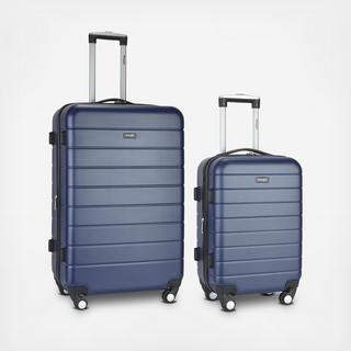 Wrangler 2-Piece Expandable Hardside Luggage Set