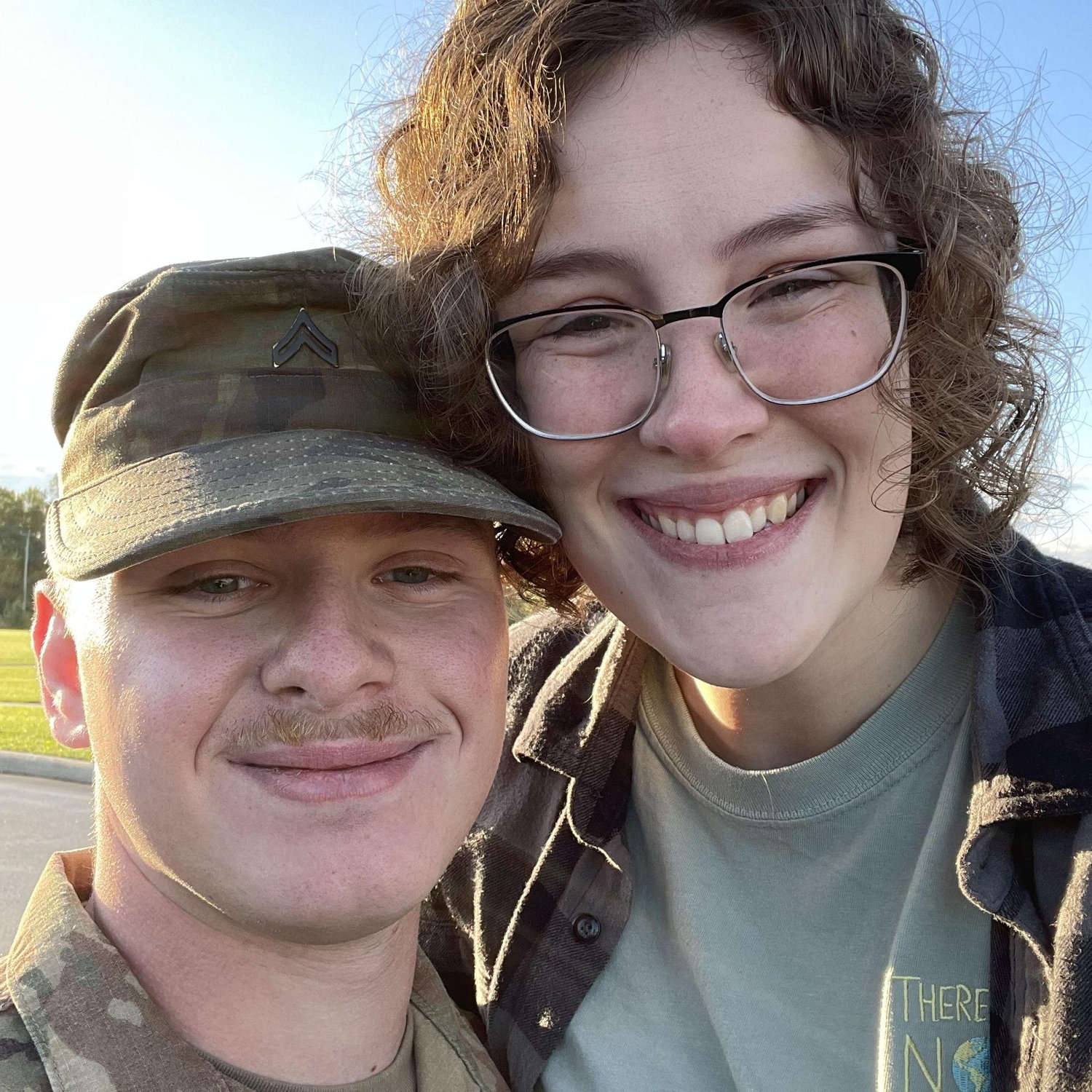 When Teresa dropped Jordan off for his 12 month deployment
(September 2022)