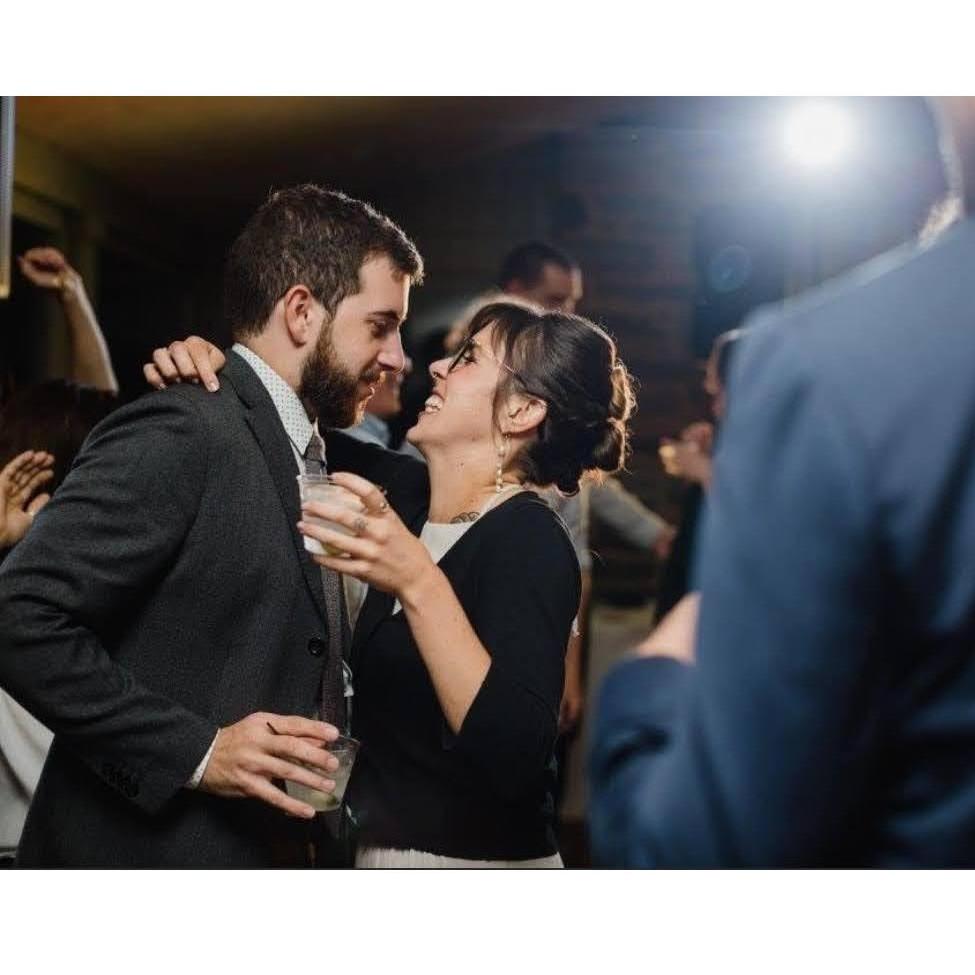 @ Emily & Adrian's wedding, Oct 2017 (our first time seeing each other after beginning a long distance relationship).