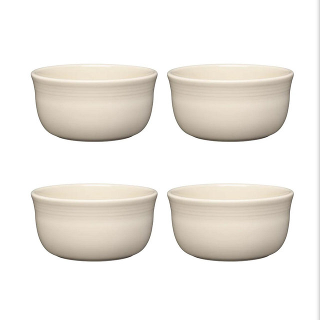 Linen Set of 4 All-Purpose 6-Inch 28OZ Gusto Bowls