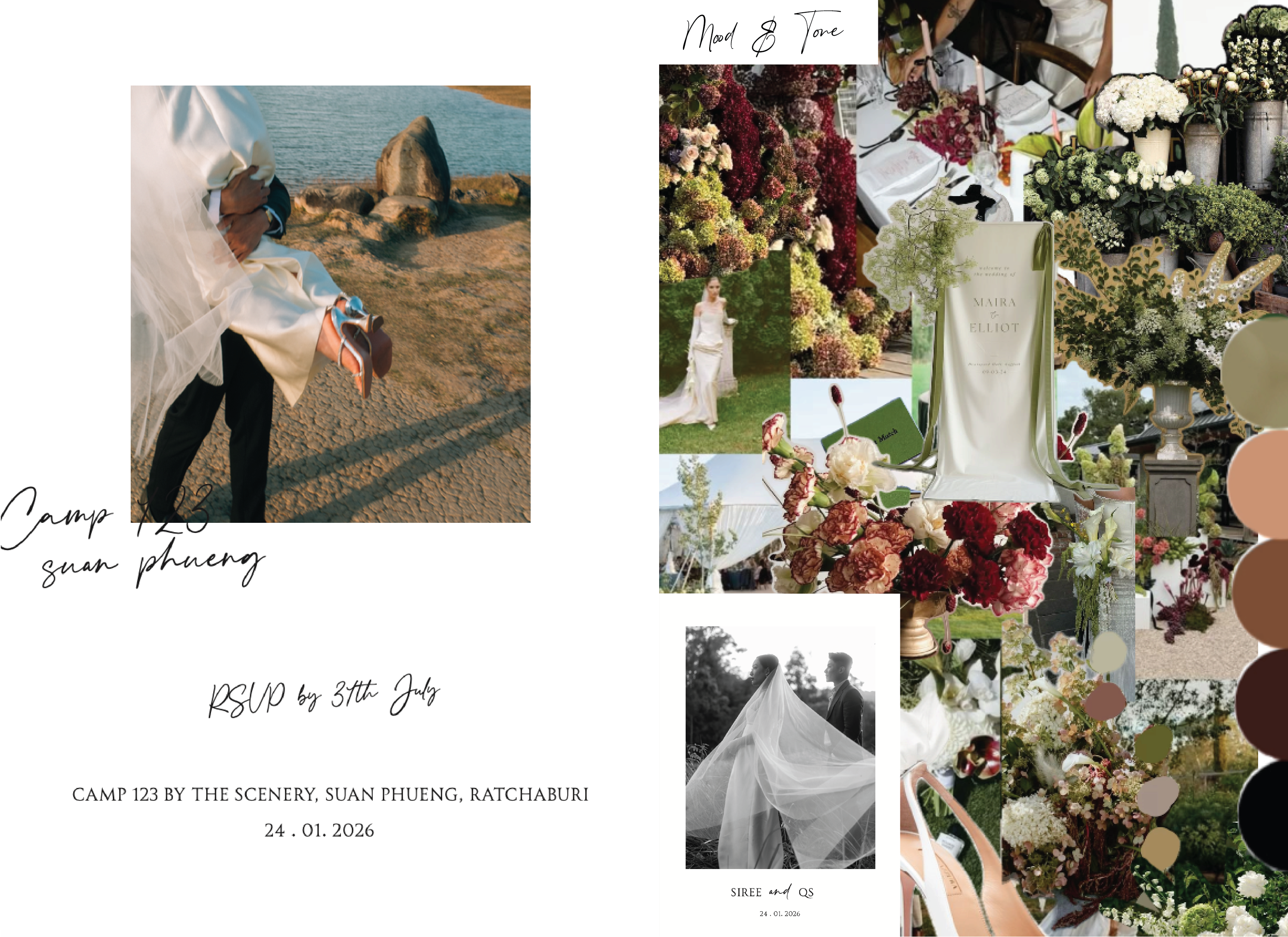 The Wedding Website of Siree Singhadeja and Qing Sheng Tay