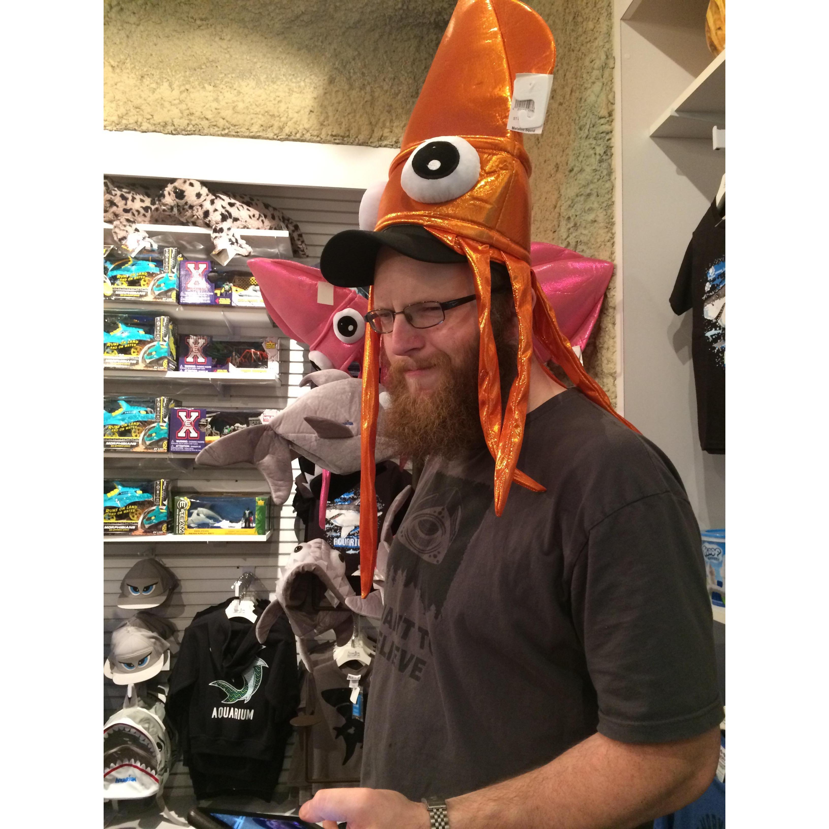 Angry squid!