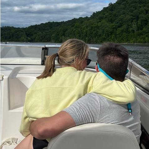 Boating with you is my favorite :)