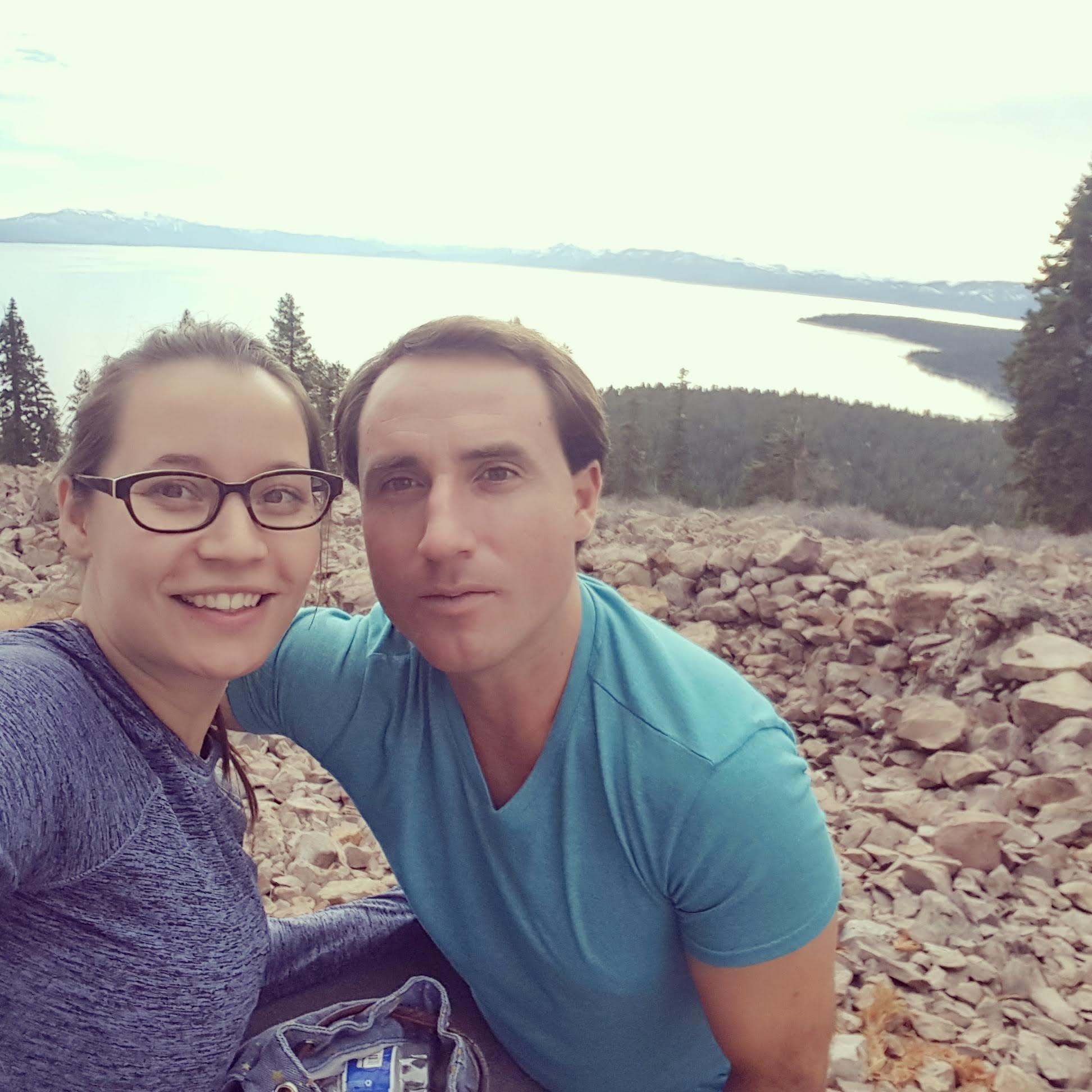 Beautiful view of Lake Tahoe.