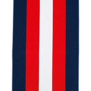 Vertical Rugby Stripe Beach Towel