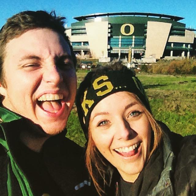 Where our relationship blossomed. Sco' Ducks!