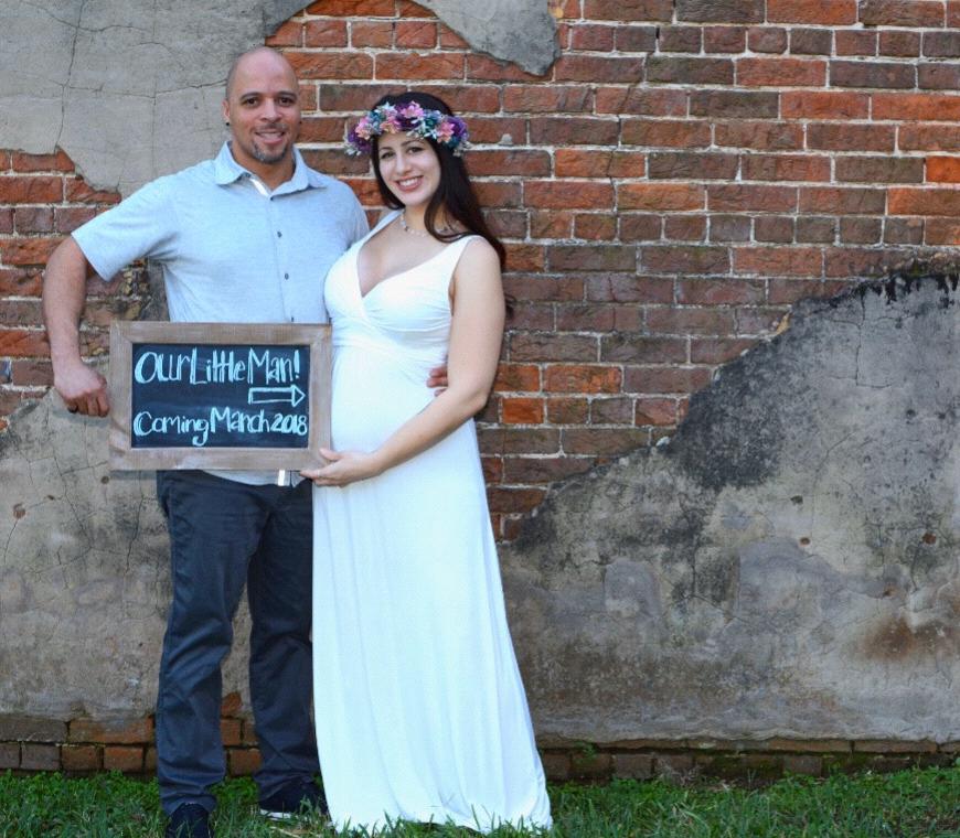 Our first gender reveal. -2017-