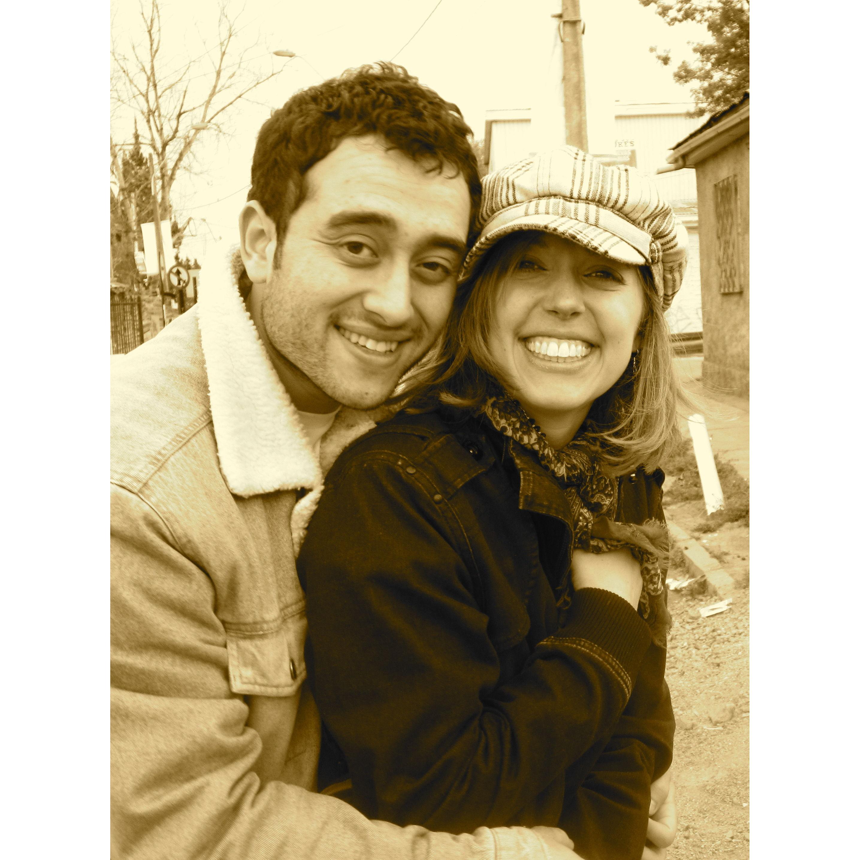 When I moved back to Chile in September 2012 after graduation from college!