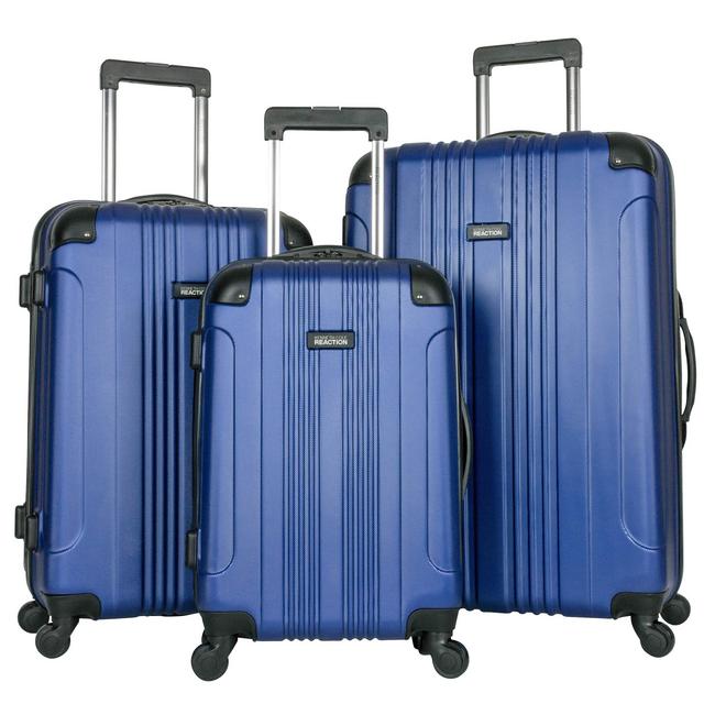 Kenneth Cole Reaction Out Of Bounds 3-Piece Lightweight Hardside 4-Wheel Spinner Luggage Set: 20 Carry-On, 24, 28
