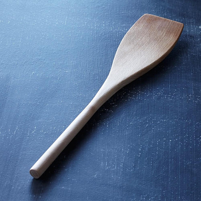 Open Kitchen Beechwood Angled Spatula
