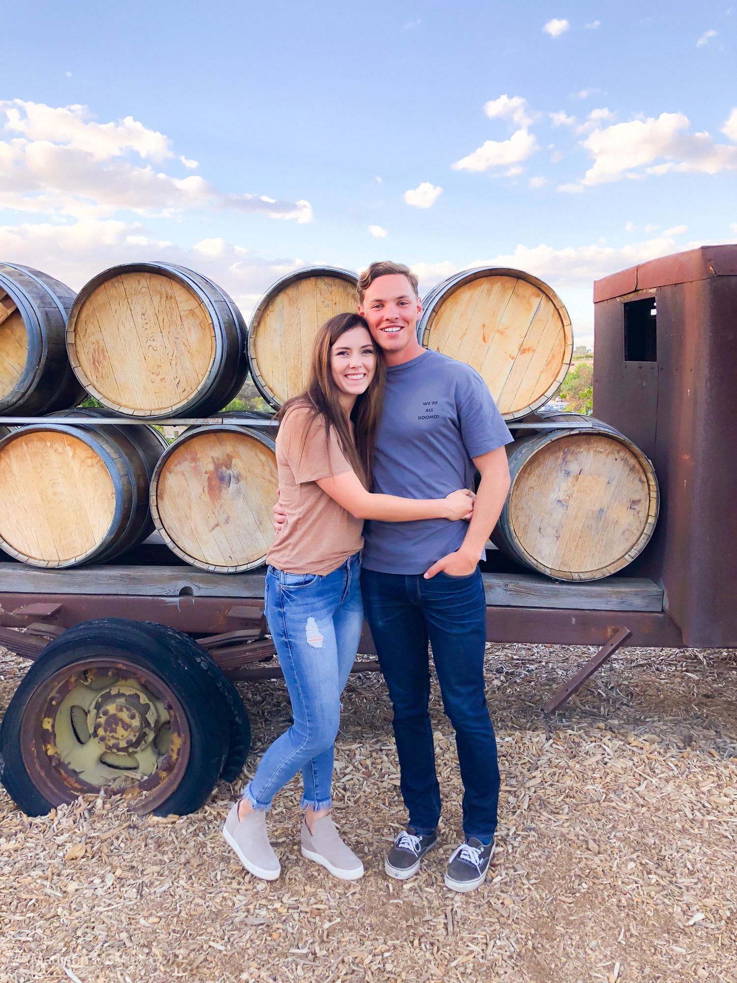 One of our very first dates in Temecula, CA