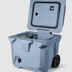 BrüTank 35-Quart Rolling Cooler | Denim