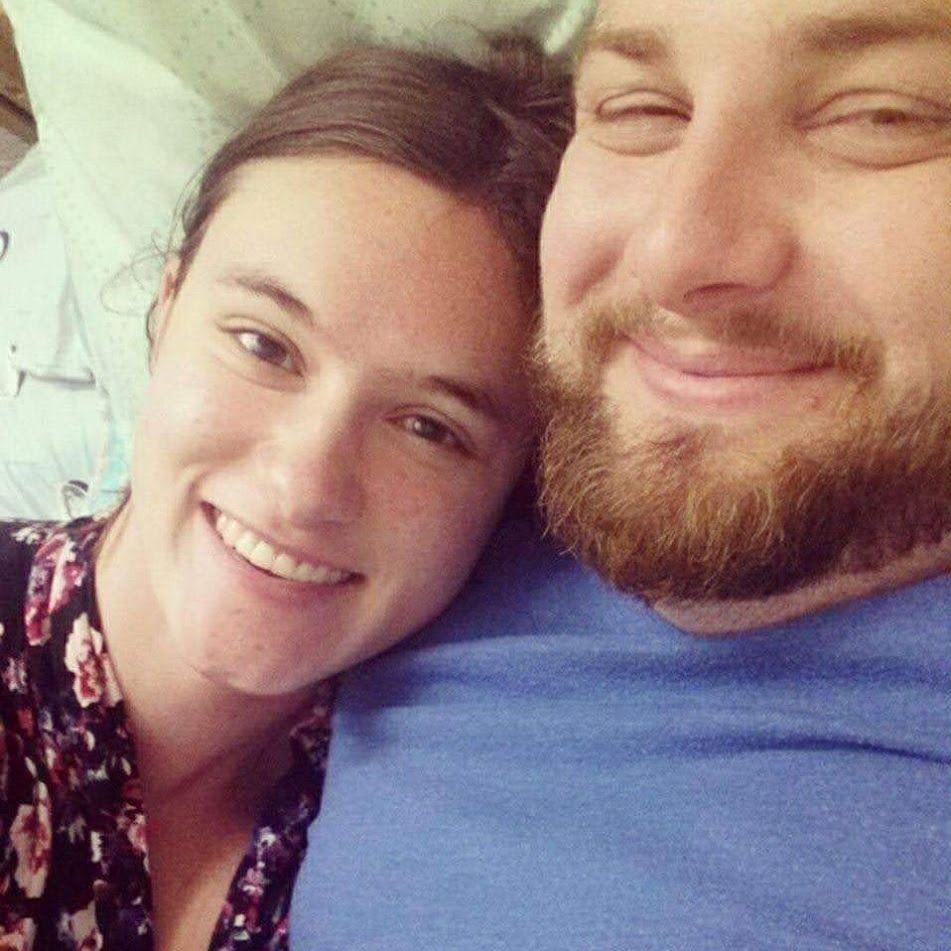 One of the first photos we took when we started dating.