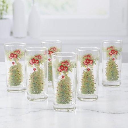 The Pioneer Woman Holiday Cheer 16oz Tumbler Set, Set of 6