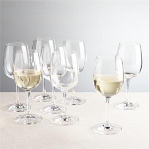 Viv White Wine Glasses, Set of 8