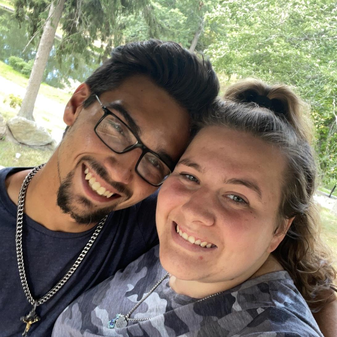 At the love bridge at providence zoo