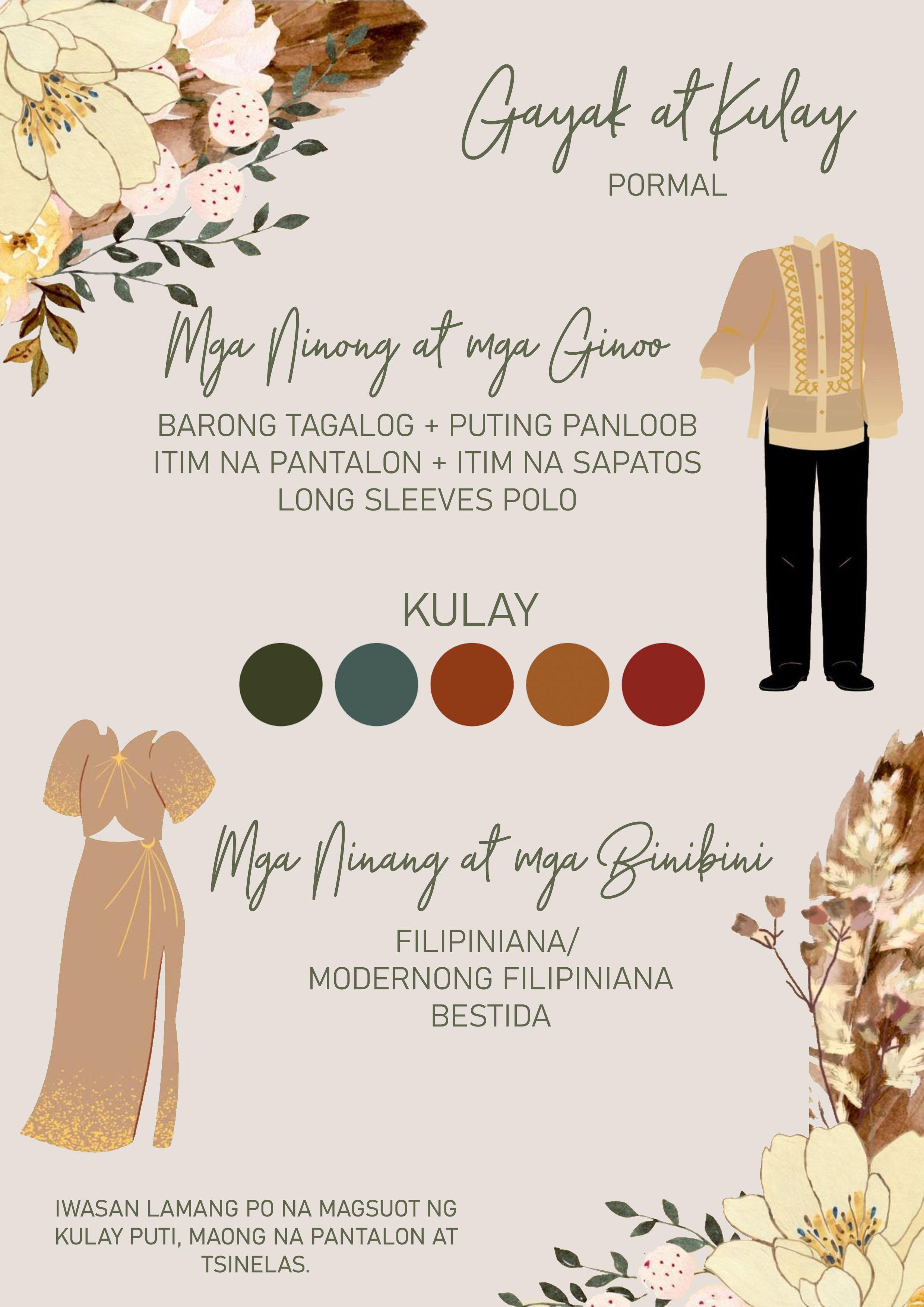 The Wedding Website of Bernadette Solis and Arjay Cabarliza