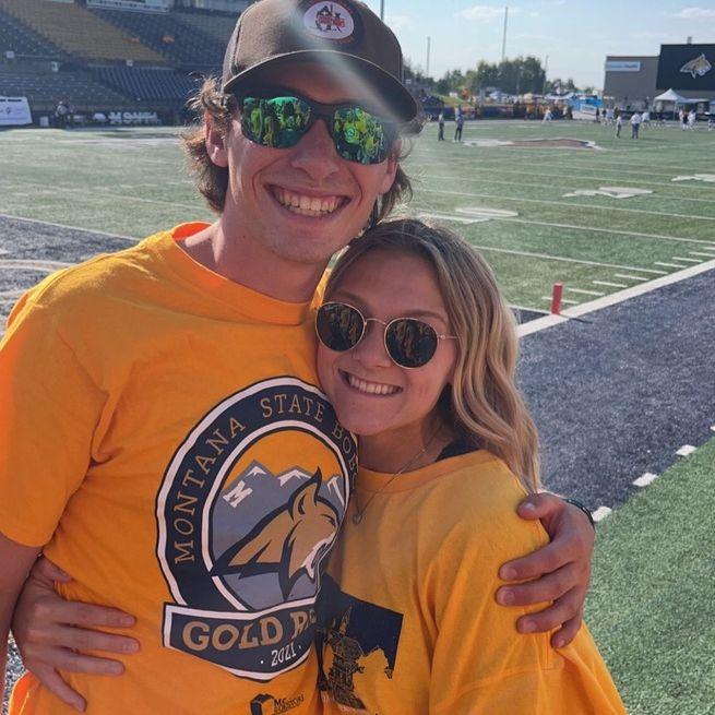 Gold rush! Fun fact Conner and I met for the first time after the gold rush game the year prior!