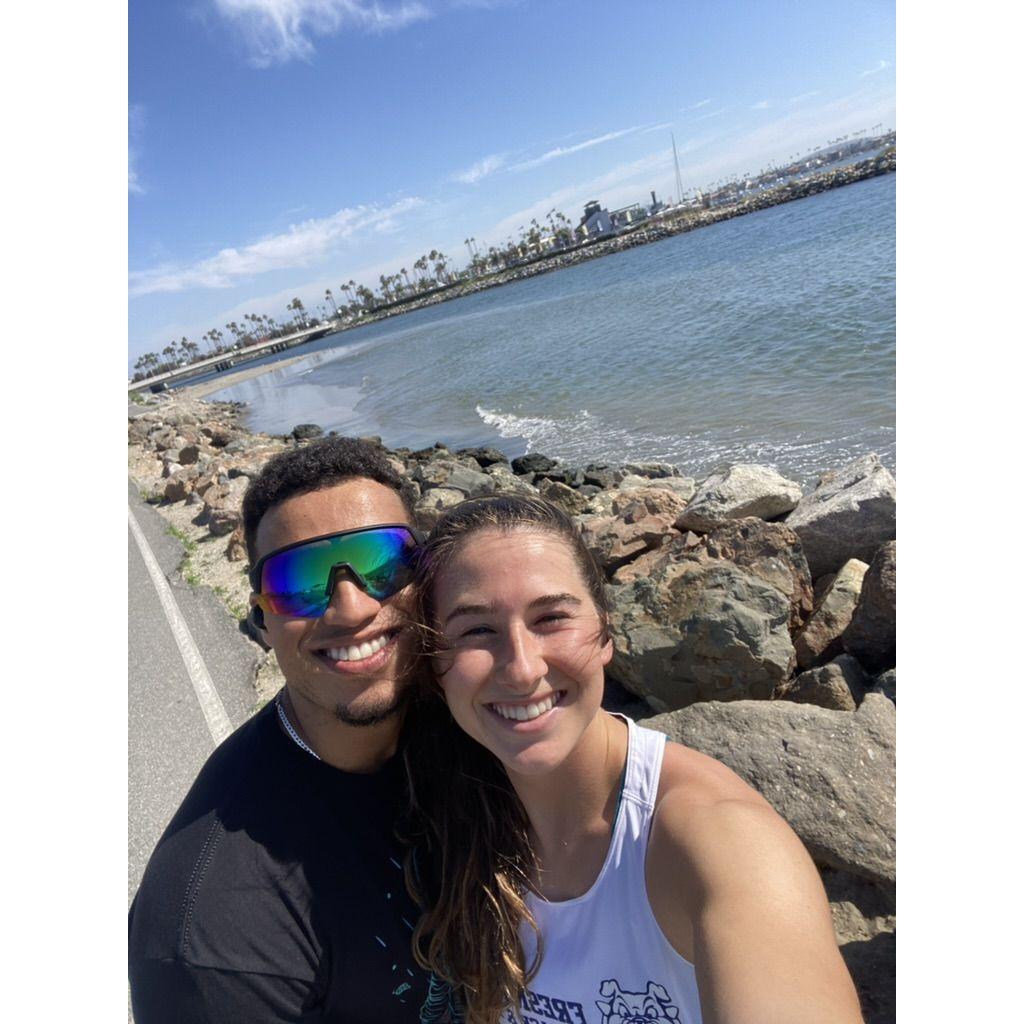 We love to run and stay active together