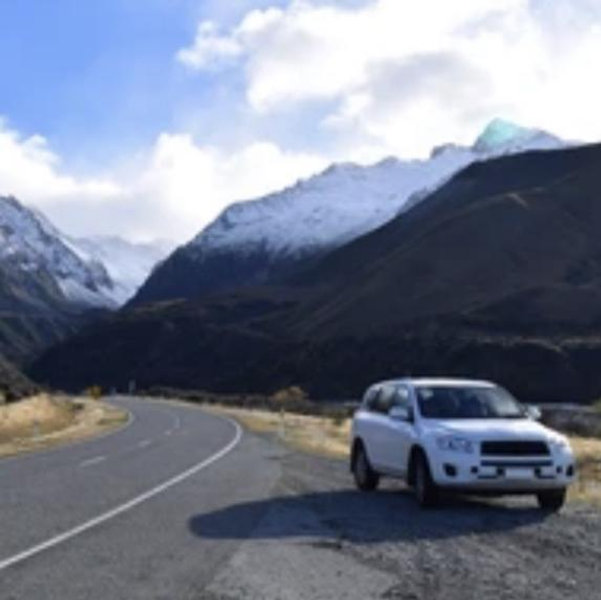 Rental car in New Zealand