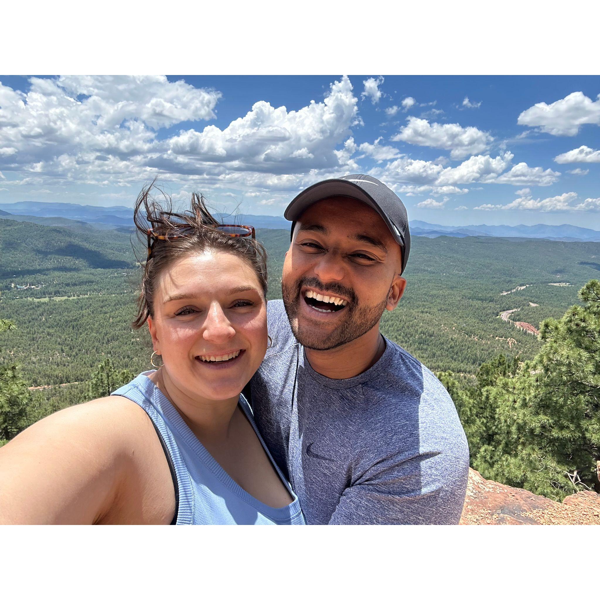 During our last back and forth trip when I was living in GA and she was living in AZ