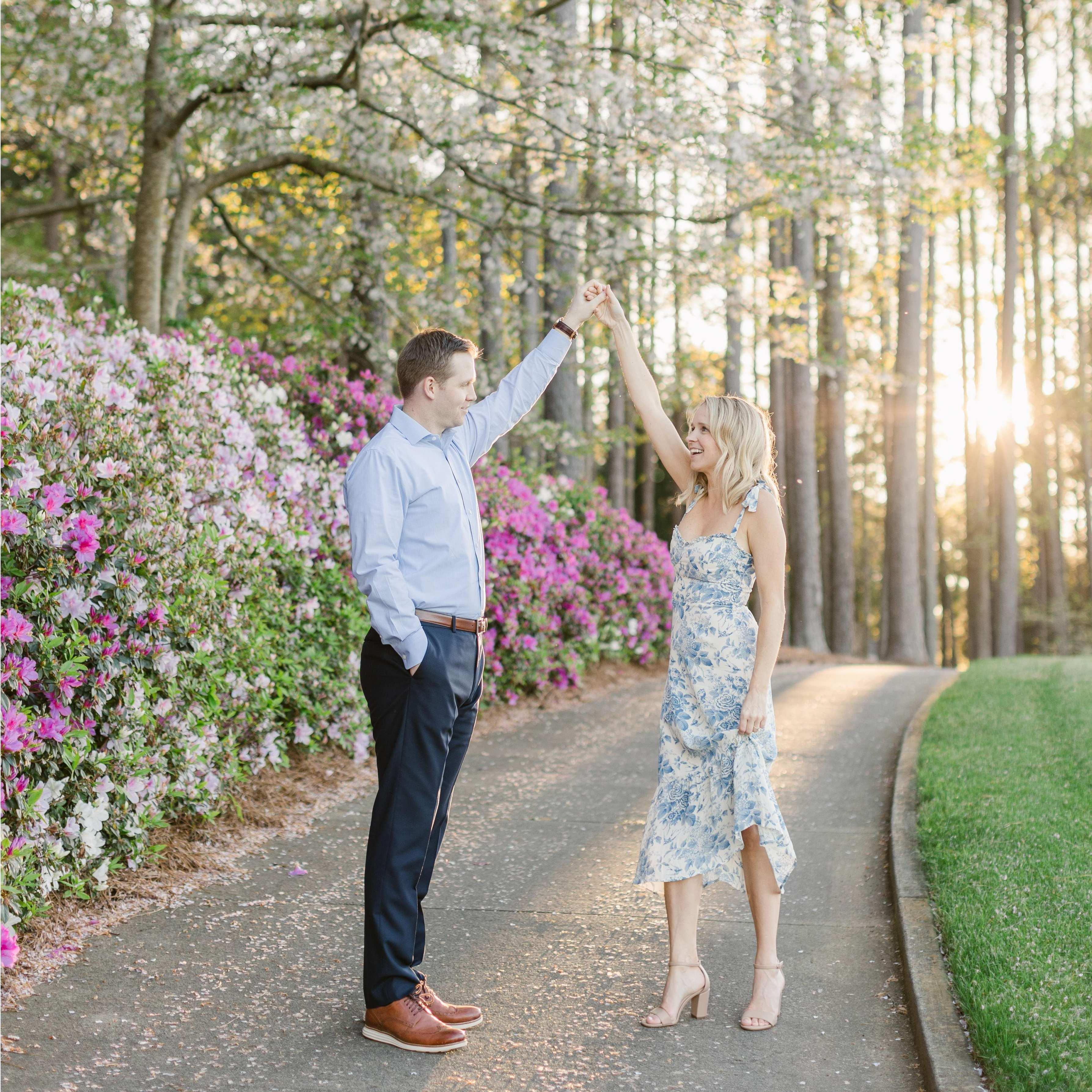 Engagement session in GA -- Lauren Kearns Photography