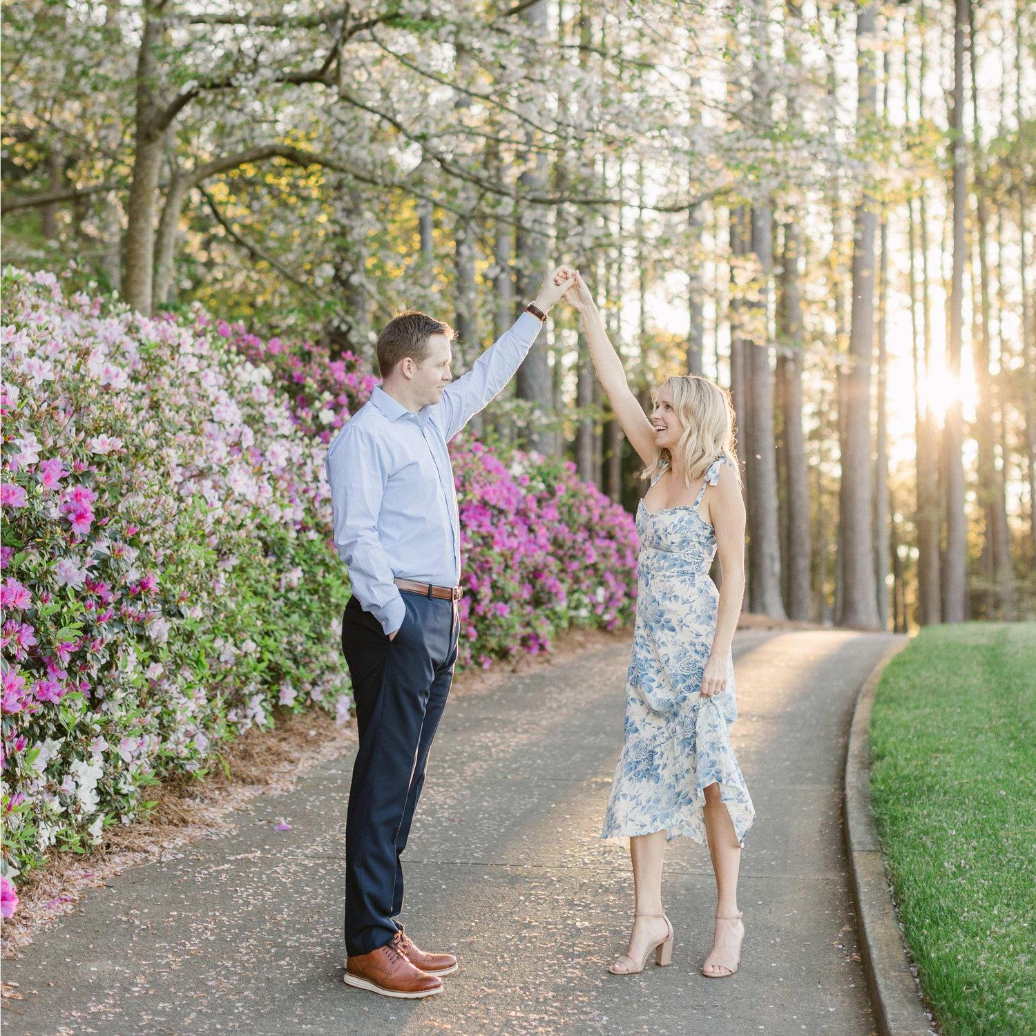 Engagement session in GA -- Lauren Kearns Photography