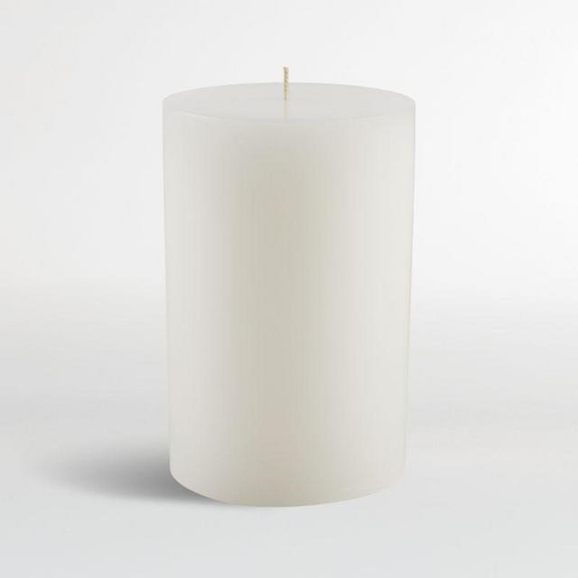 4"x6" Ivory Pillar Candle