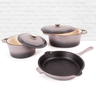Neo 5-Piece Dutch Oven & Fry Pan Set
