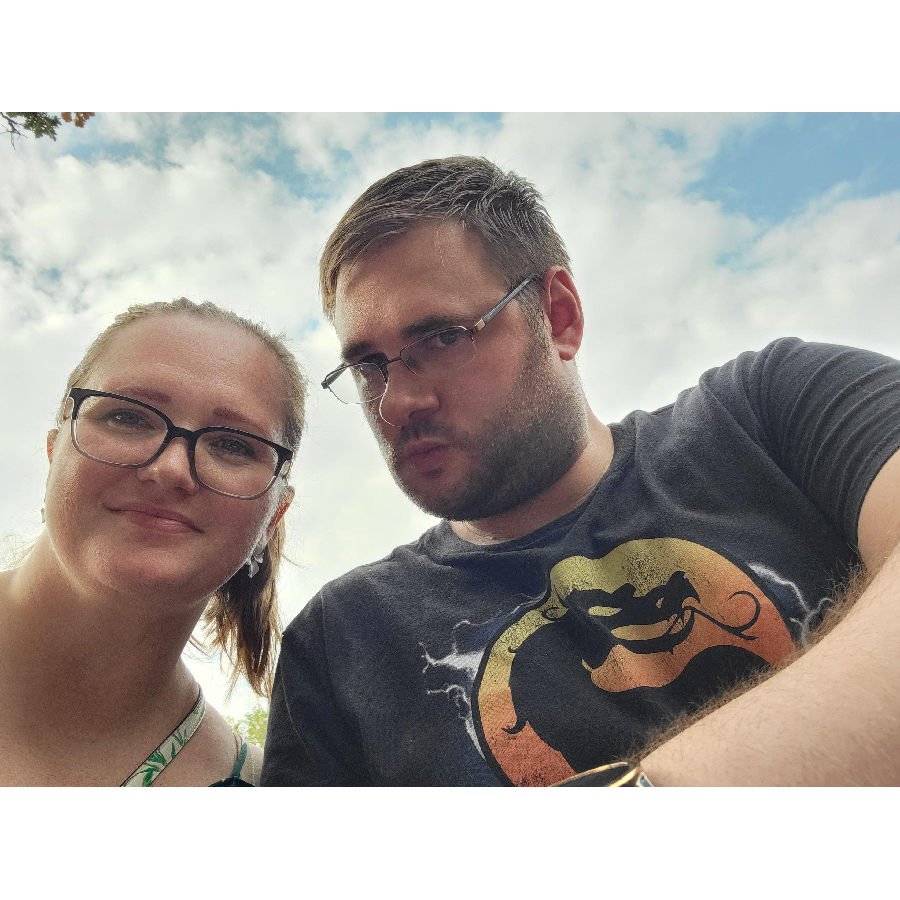 Our first Ren Faire together