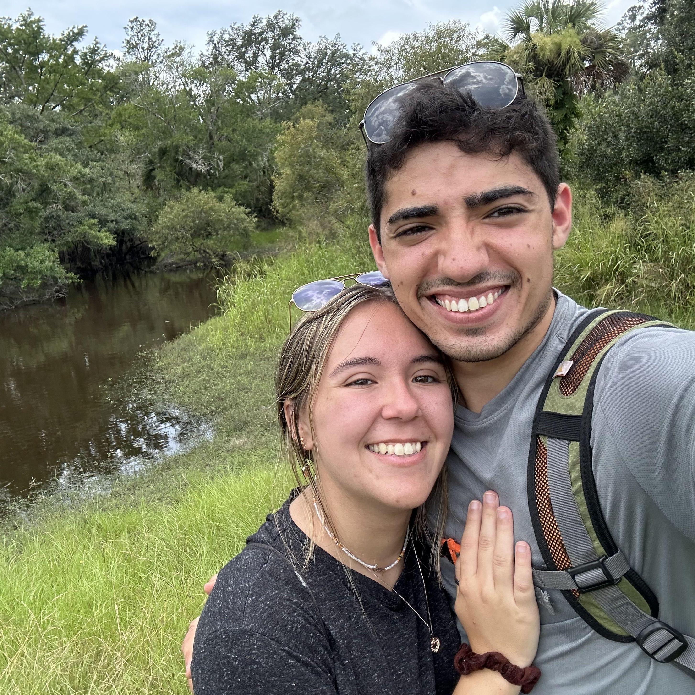 Hiking by the Econ River