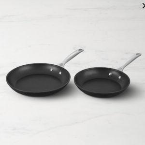 Le Creuset Toughened Nonstick 2-Piece Fry Set, 9 1/2" & 11"