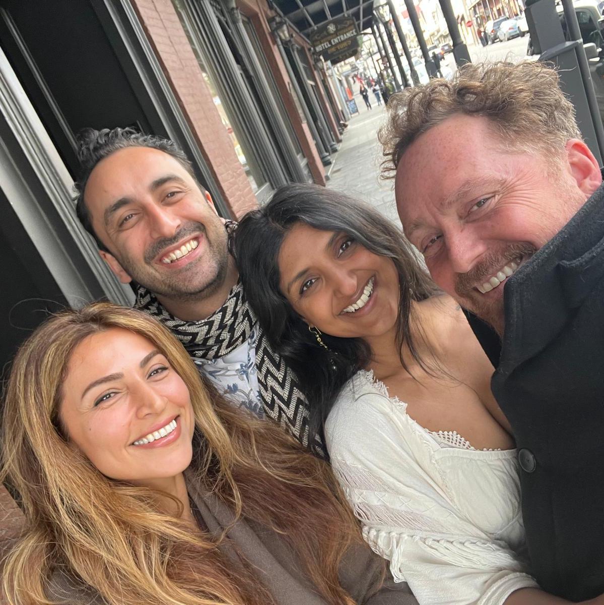 With the cutest humans!!