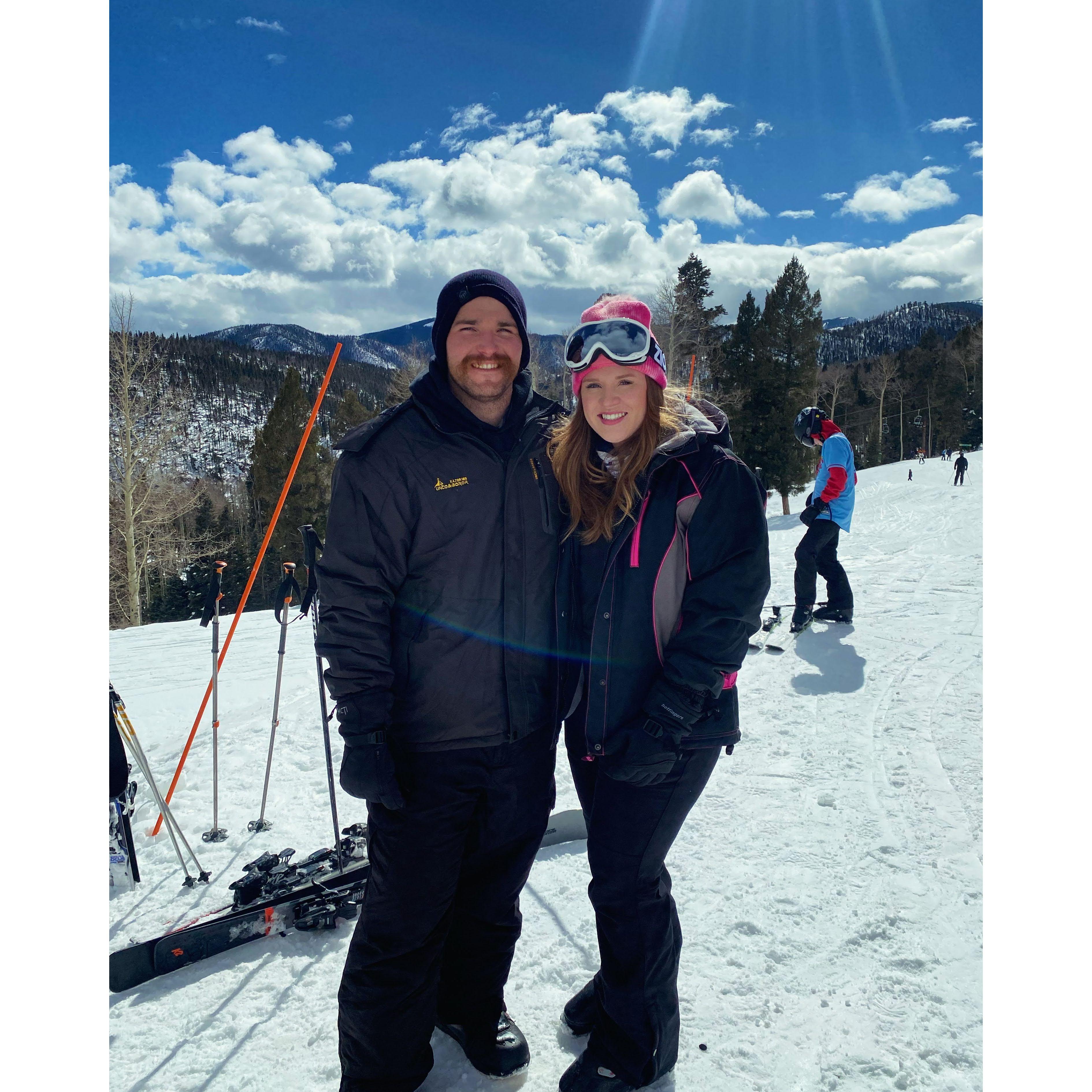 February 17, 2024- Took Ken out on the slopes.. he might've fallen quite a bit!