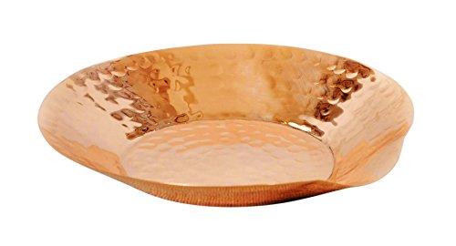 Alchemade Premium Quality Hammered Copper Spoon Rest - 100% Pure Hammered Heavy Gauge Copper