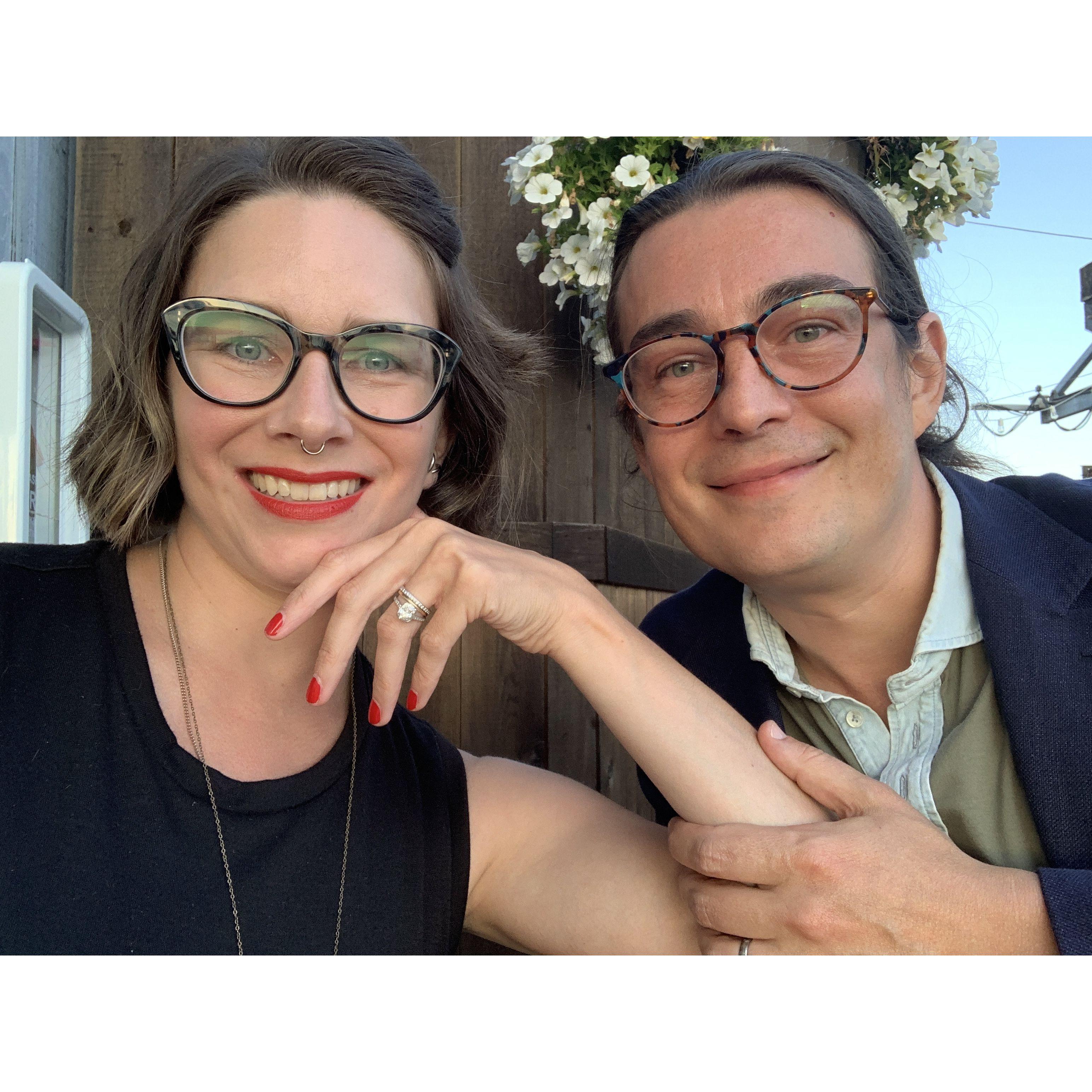 Anniversary dinner date