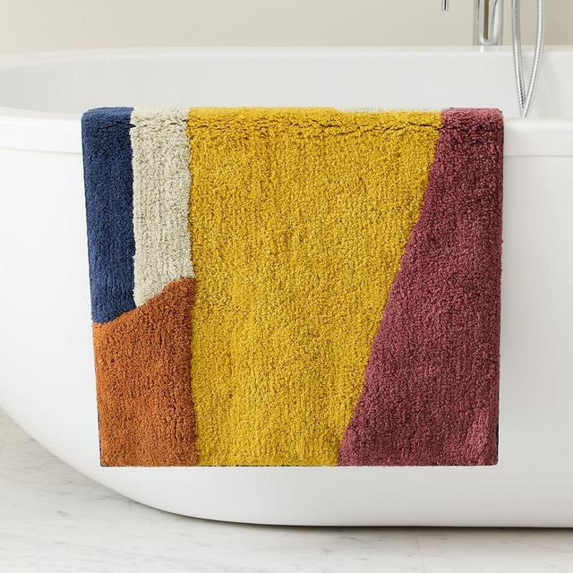 Bath Mat, Angled Modern, 20"x34"