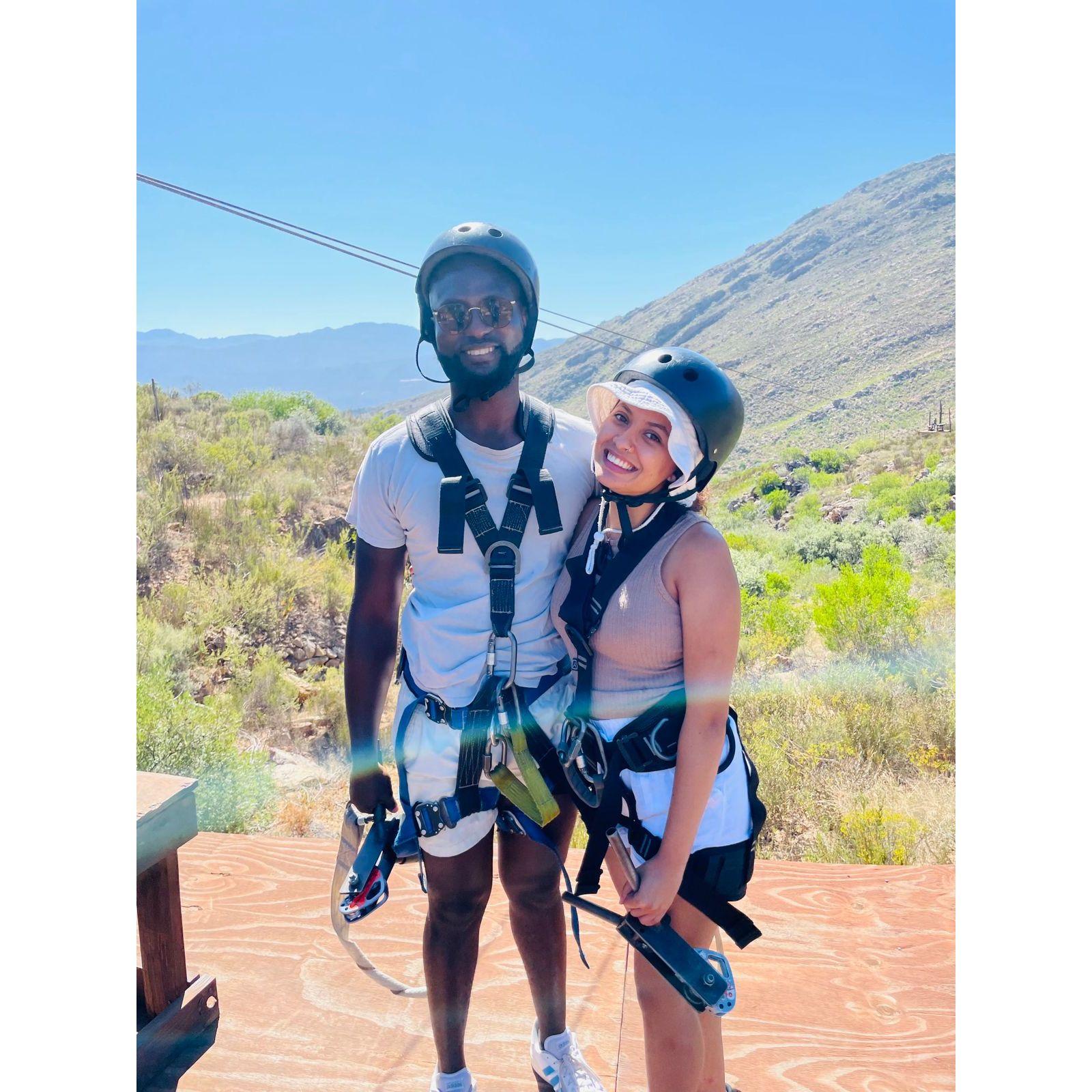 One of our many fun adventures