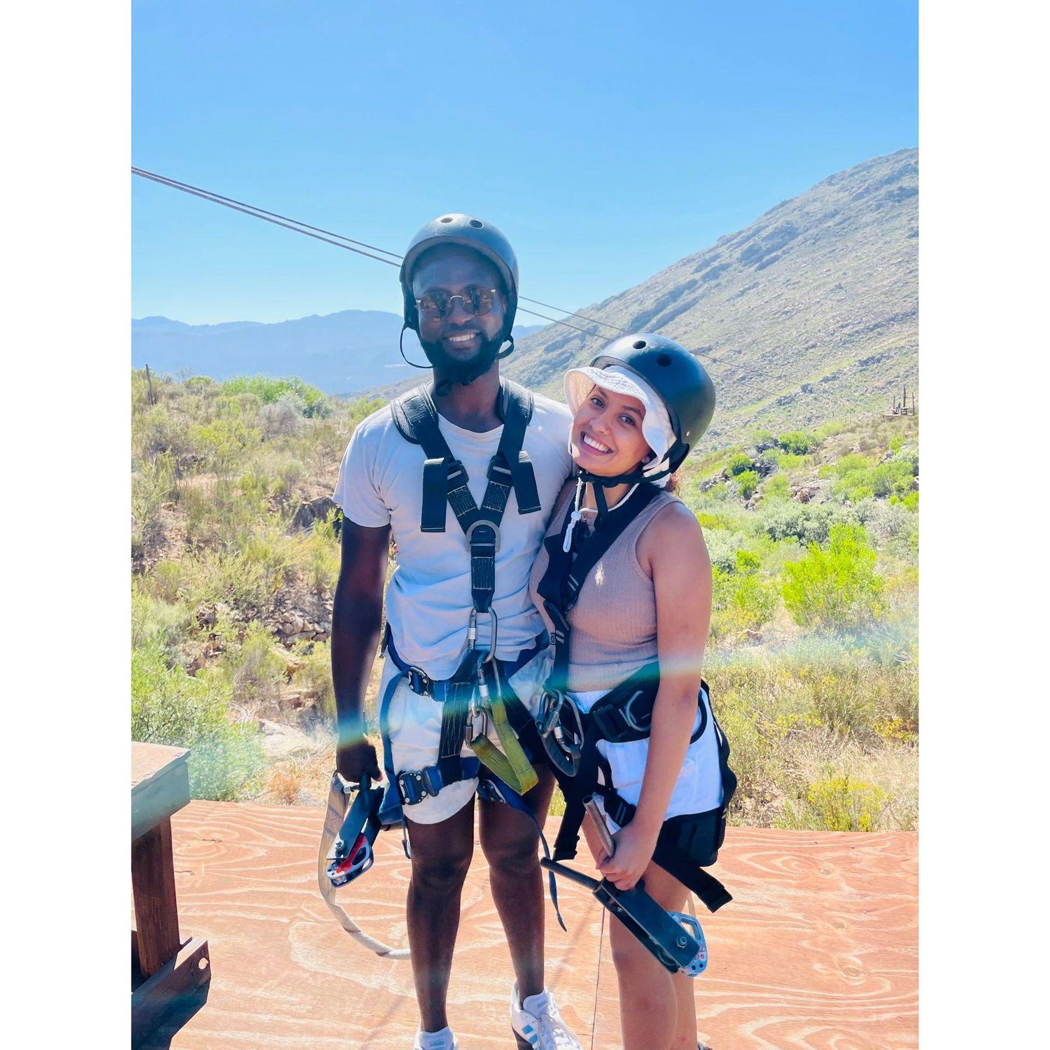 One of our many fun adventures
