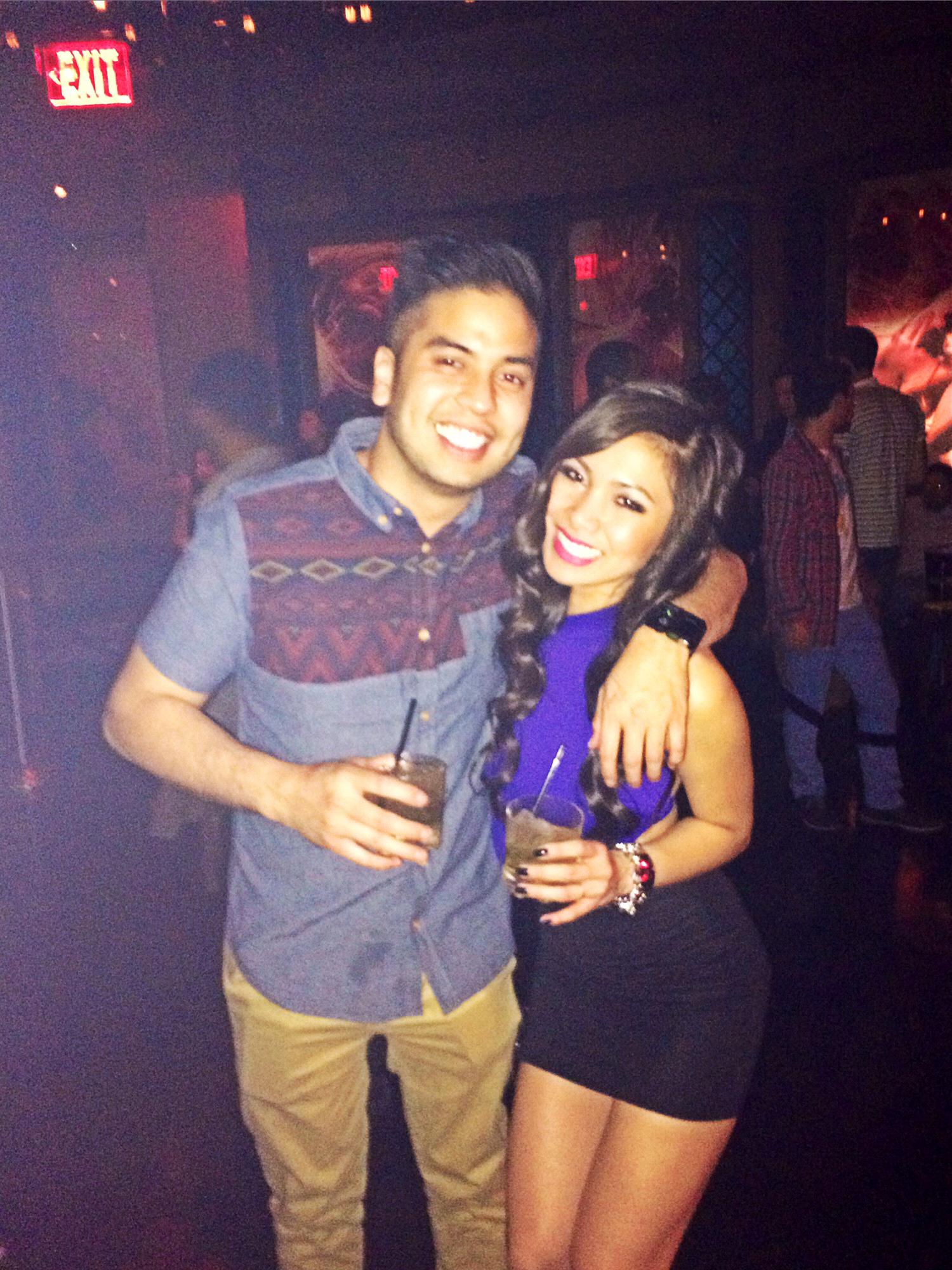 Seems like all we did was party in the beginning of our relationship!