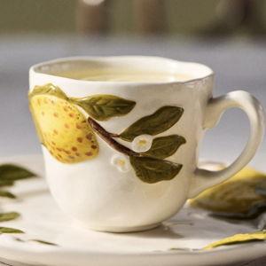 Foster Stoneware Mug | Lemon